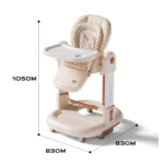 صندلی غذای 3 کاره کیدیلو Kidilo مدل KD015