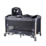 تخت و پارک نوزاد کیدیلو Kidilo مدل Ap940s رنگ طوسی