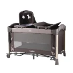 تخت و پارک نوزاد کیدیلو Kidilo مدل Ap940s رنگ قهوه‌ای