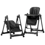 صندلی غذای تاب شو کودک کیدیلو Kidilo مدل 8166 رنگ مشکی