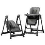 صندلی غذای تاب شو کودک کیدیلو Kidilo مدل 8166 رنگ طوسی