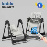 صندلی غذای تاب شو برقی کیدیلو Kidilo مدل 8200 رنگ سفید
