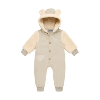 سرهمی تدی دو رنگ مامی لند Mamiland مدل Mocka رنگ کرم