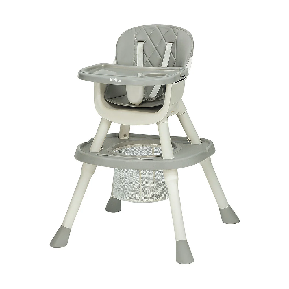 صندلی غذای کودک کیدیلو Kidilo مدل KD013 رنگ طوسی