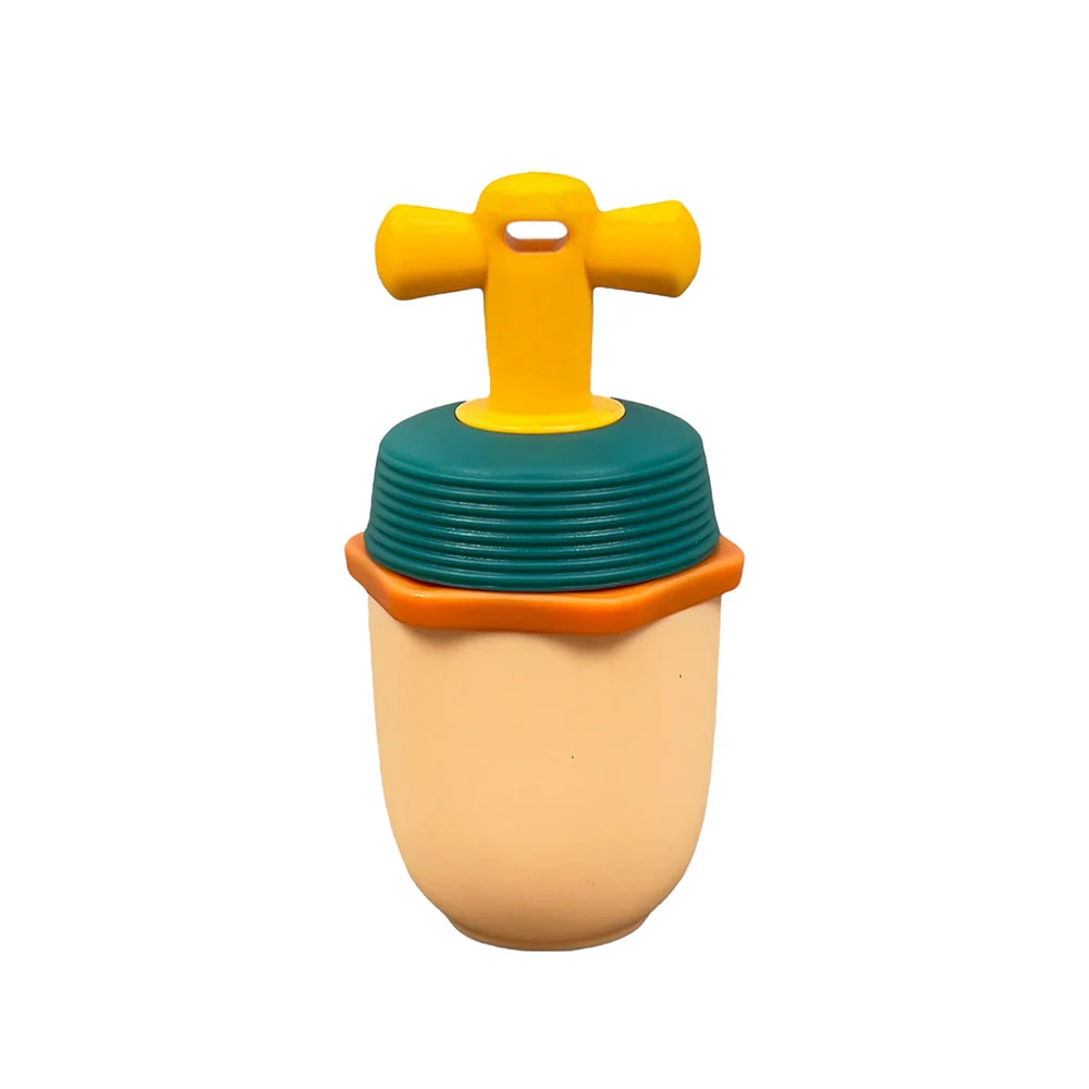 پستانک میوه خوری سیلیکونی رووکو Rovco مدل پیچی رنگ نارنجی