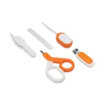 ست مانیکور نوزاد 5 تکه رووکو Rovco مدل قاب دار نارنجی