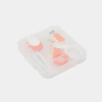 ست مانیکور نوزاد 5 تکه رووکو Rovco مدل قاب دار نارنجی