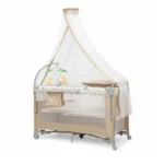تخت و پارک نوزاد کول بیبی Cool Baby مدل KDD-P916202 رنگ کرم