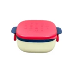 ظرف غذای استیل رووکو Rovco مدل درب دار کرم