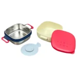 ظرف غذای استیل رووکو Rovco مدل درب دار