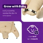 آغوشگیر و قنداق سوئیسی الن بیبی Elen Baby طرح تدی کرم