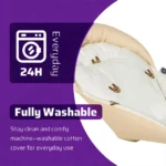 آغوشگیر و قنداق سوئیسی الن بیبی Elen Baby طرح خرگوش