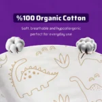 تشک گارددار الن بیبی Elen Baby طرح دایناسور