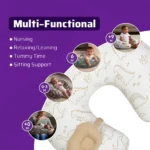 بالش شیردهی الن بیبی Elen Baby طرح دایناسور