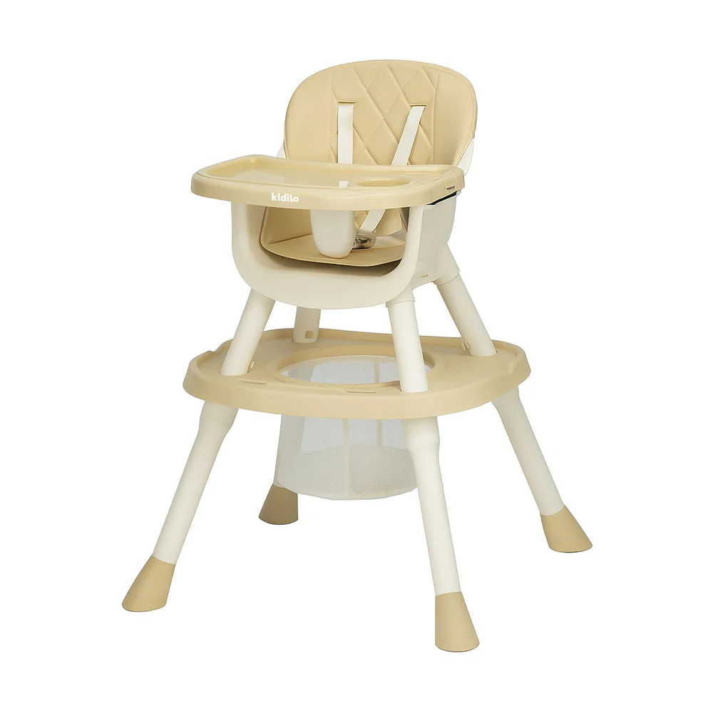 صندلی غذای کودک کیدیلو Kidilo مدل KD013 رنگ کرم